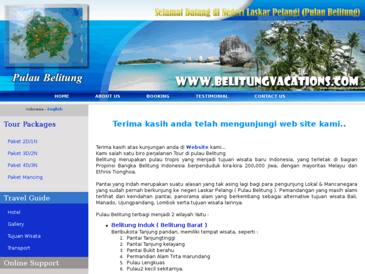 www.belitungvacations.com