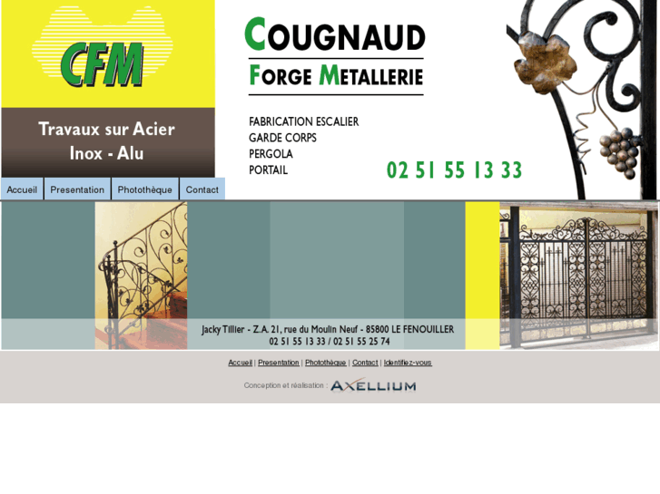 www.cougnaud-forge-metallerie.com