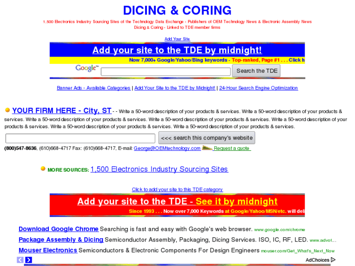 www.dicingandcoring.com