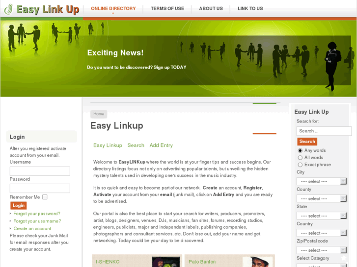 www.easylinkup.com