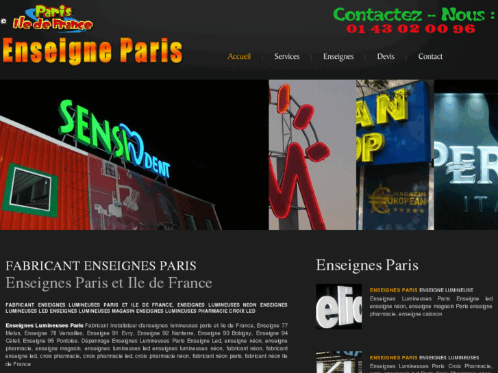 www.enseignesparis.net