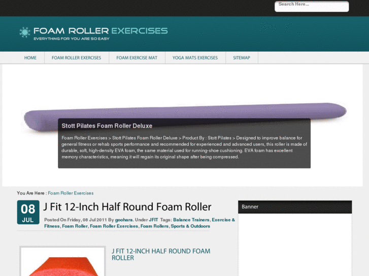 www.foamexercisesroller.com