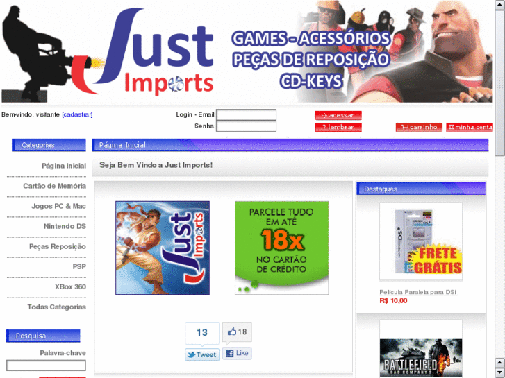 www.justimports.com.br