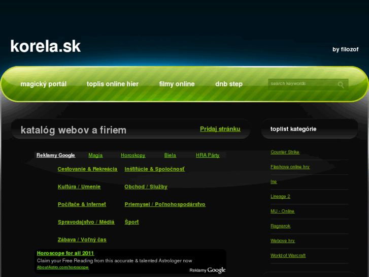 www.korela.sk