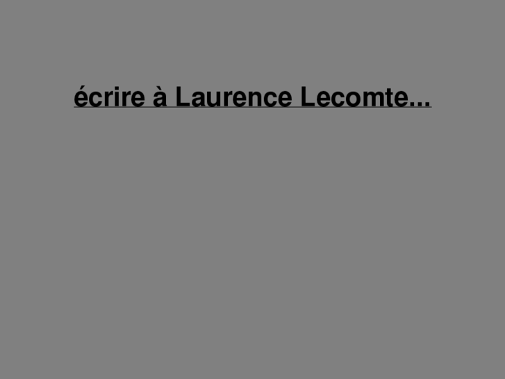 www.laurencelecomte.com