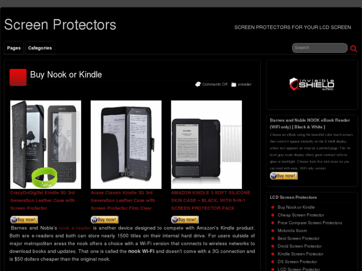 www.lcdscreenprotectors.net