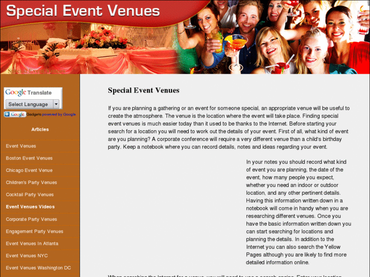 www.myspecialeventvenues.com