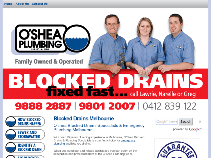 www.osheablockeddrains.com.au