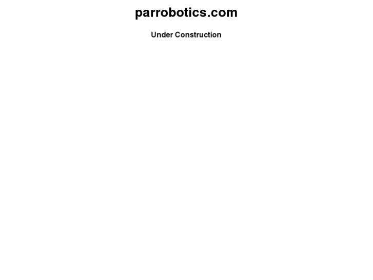 www.parrobotics.com