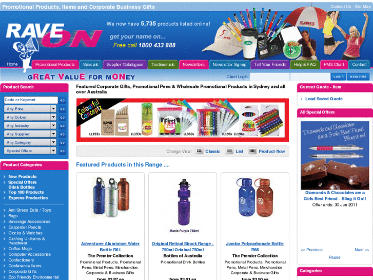 www.raveonpromotionaldrinkbottles.com.au