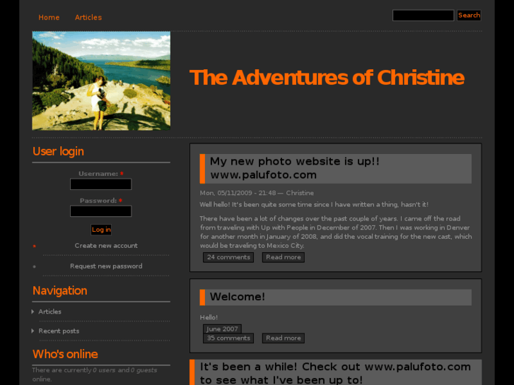 www.theadventuresofchristine.com