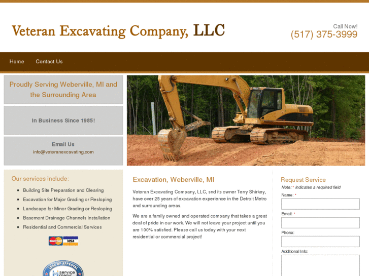 www.veteranexcavating.com