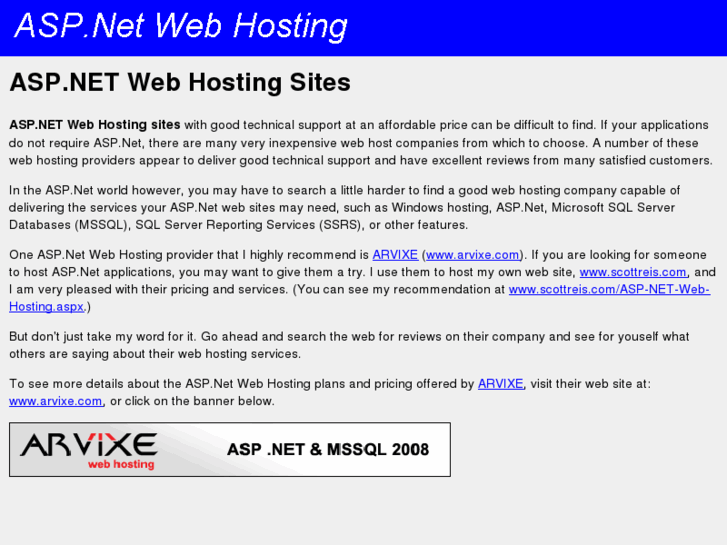 www.aspnetwebhostingsites.com