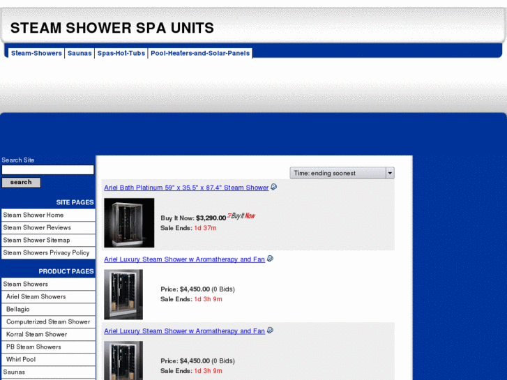 www.buy-steam-showers.com