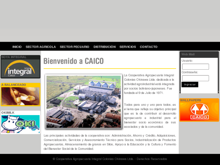 www.caico.com.bo