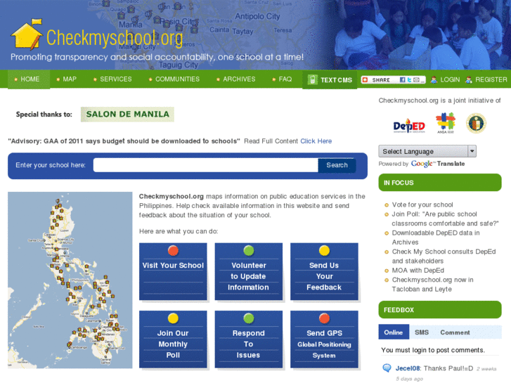 www.checkmyschool.org