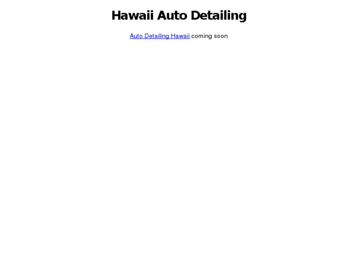 www.hawaiiautodetailing.com