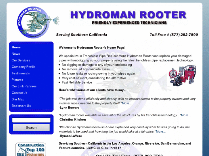 www.hydromanrooter.com