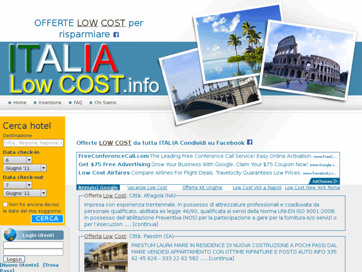 www.italialowcost.info