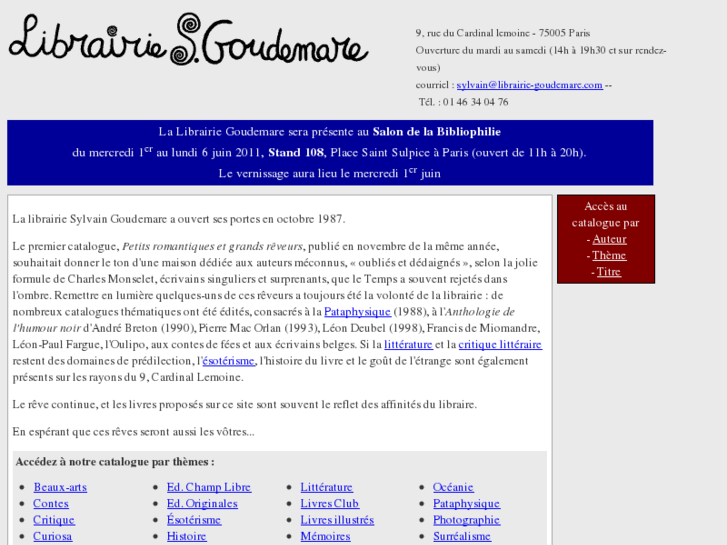 www.librairie-goudemare.com