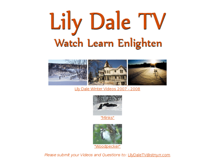 www.lilydaletv.com