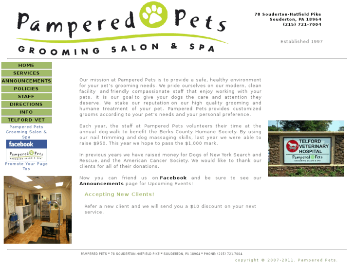 www.pamperedpetssalon.com