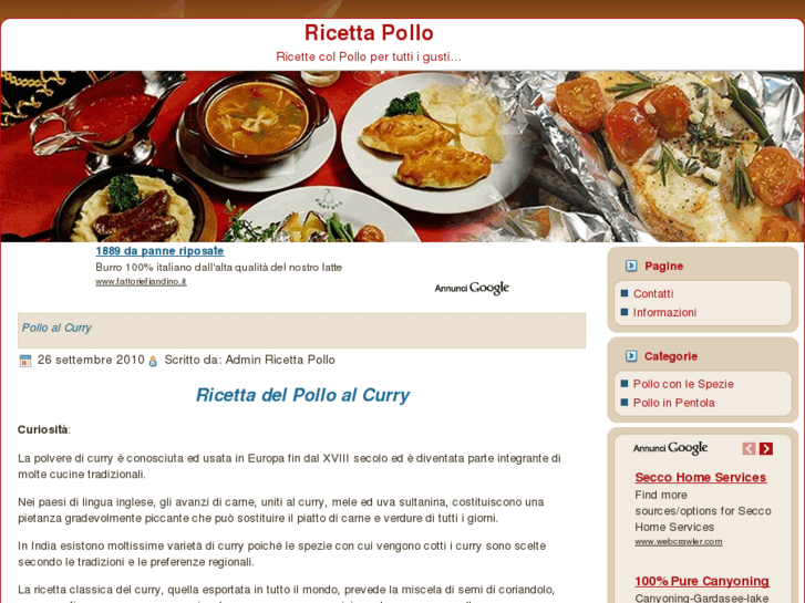 www.ricettapollo.com