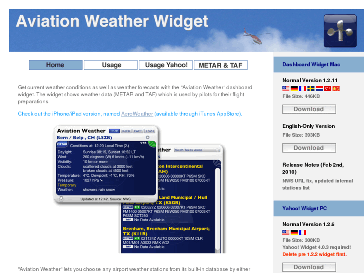 www.aviationweather.ch