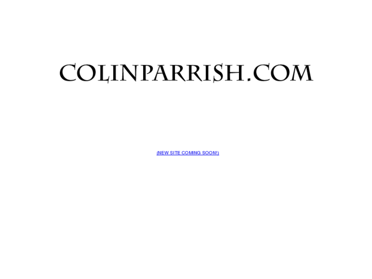 www.colinparrish.com