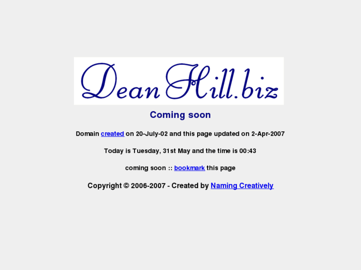 www.deanhill.biz