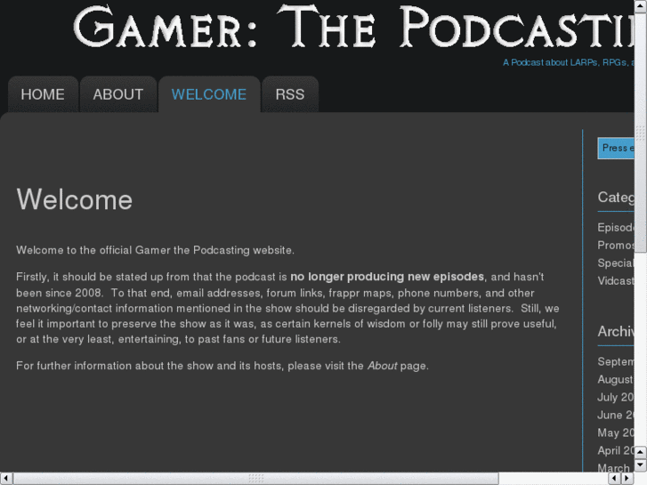 www.gamerthepodcasting.com