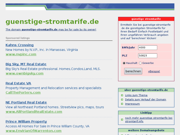 www.guenstige-stromtarife.de