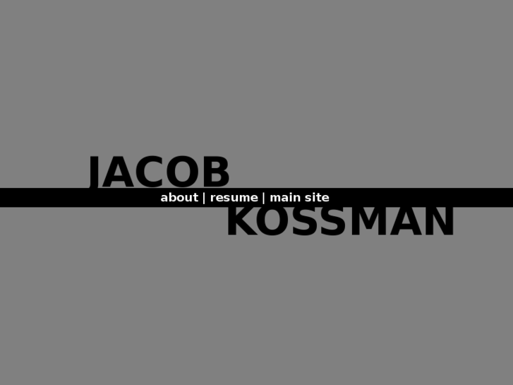 www.jacobkossman.com