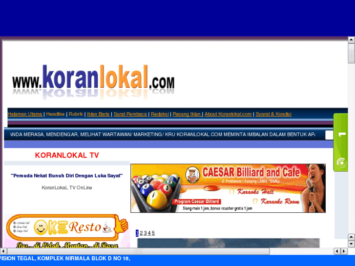 www.koranlokal.com