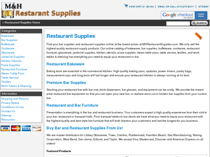 www.mhrestaurantsupplies.com