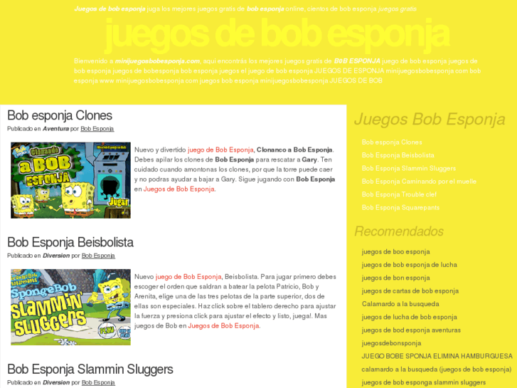 www.minijuegosbobesponja.com