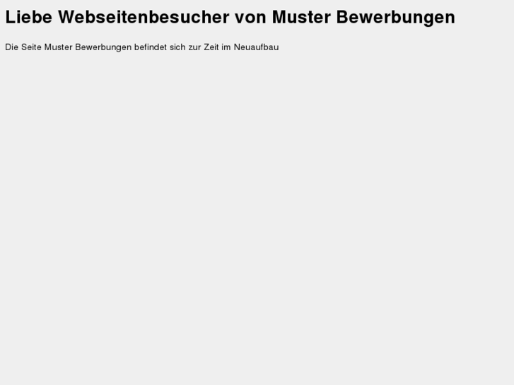 www.muster-bewerbungen.com