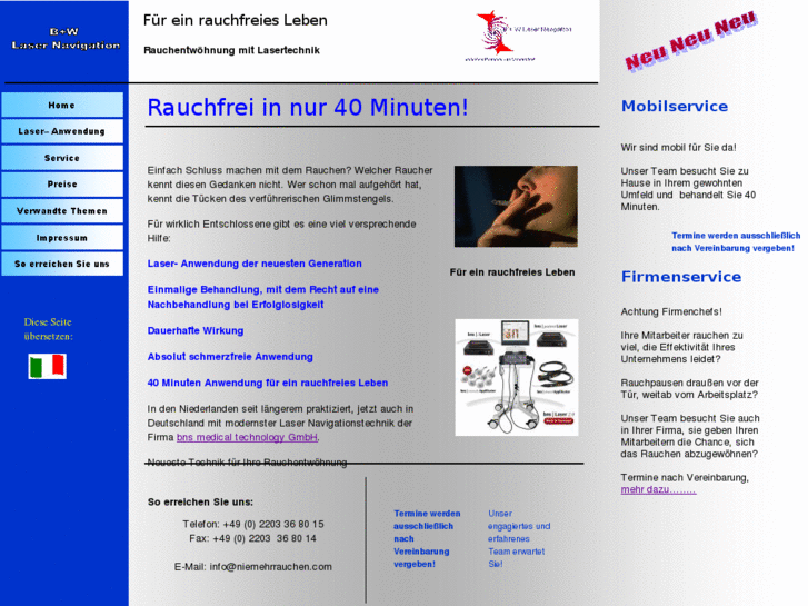 www.niemehrrauchen.com