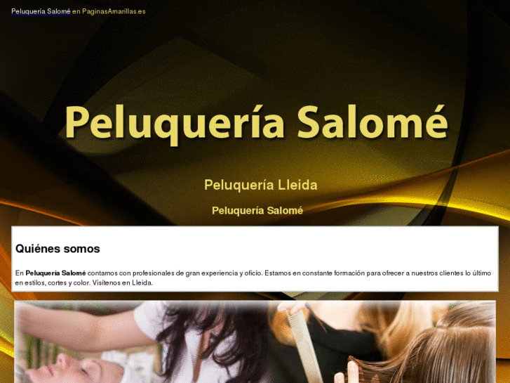 www.peluqueriasalome.es