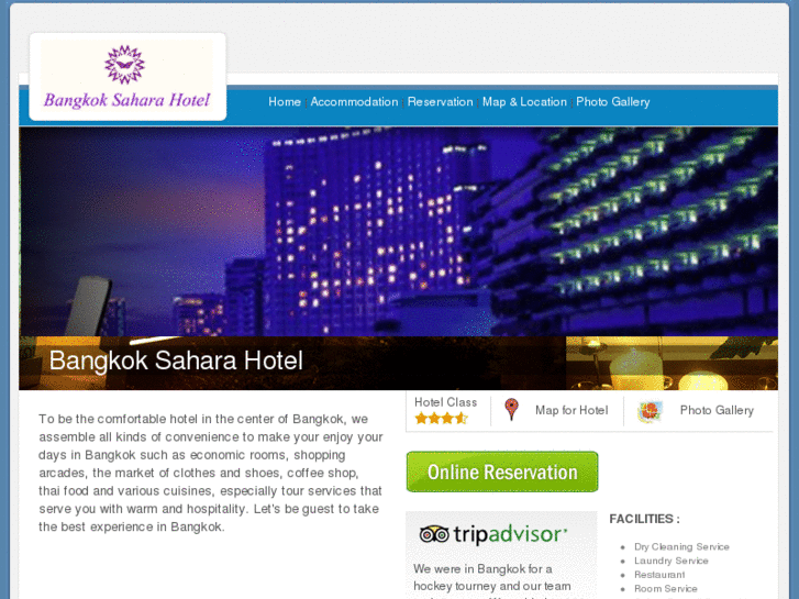 www.bangkoksaharahotel.com