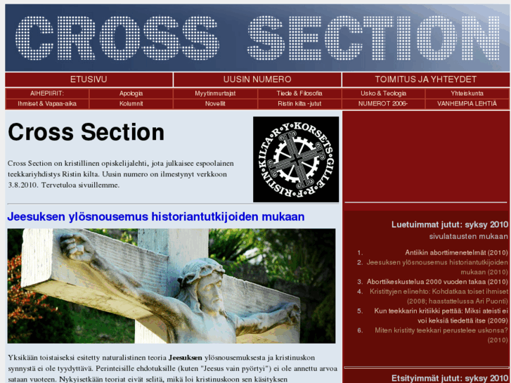 www.cross-section.info