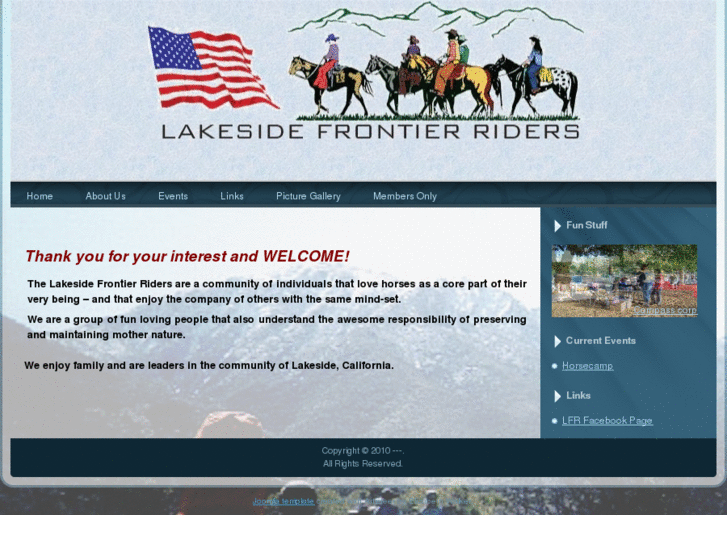 www.lakesidefrontierriders.com