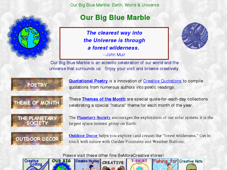 www.ourbigbluemarble.com