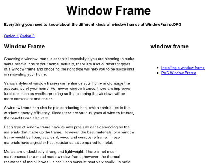 www.windowframe.org
