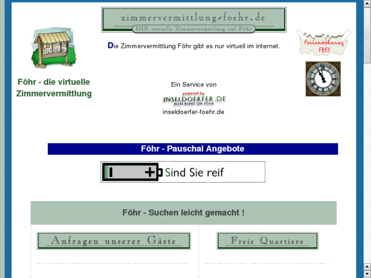 www.zimmervermittlung-foehr.de