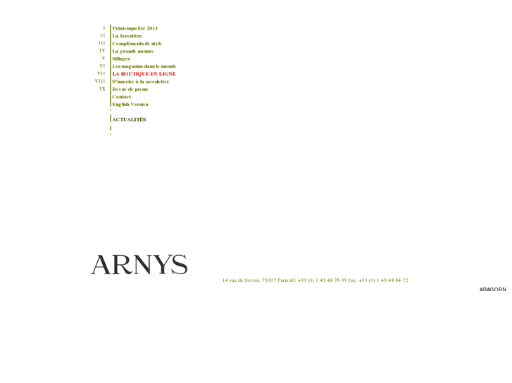 www.arnys.fr