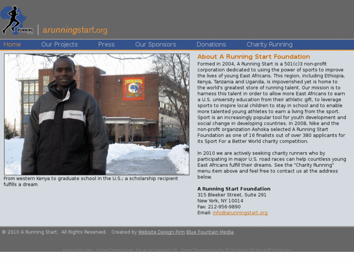 www.arunningstart.org
