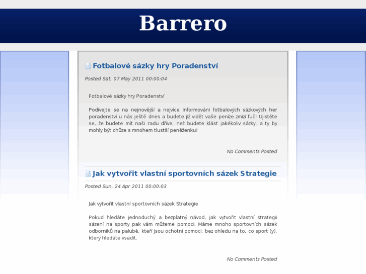 www.barrero.cz