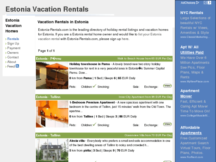 www.estonia-rentals.com