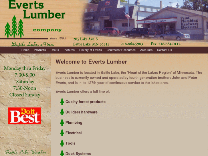 www.evertslumber.com